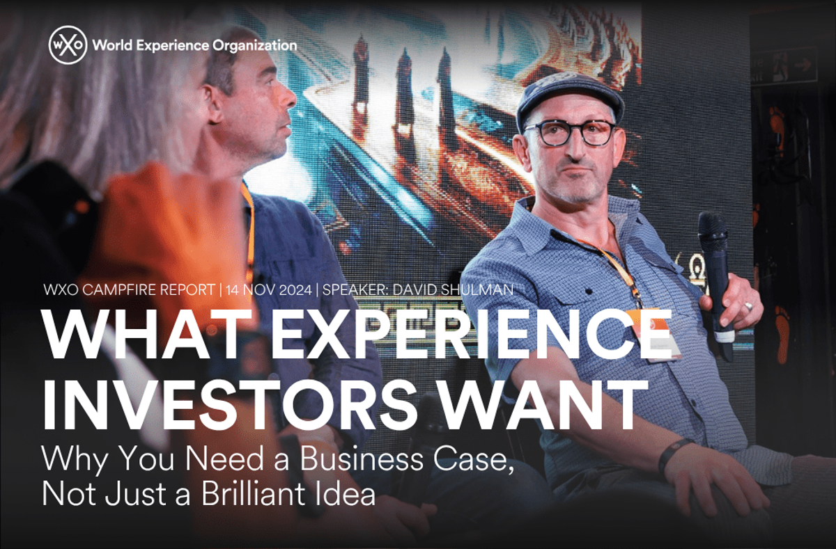 David Shulman | What Experience Investors Want | Campfire Report