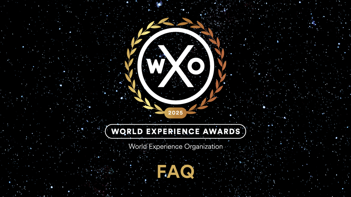WXO World Experience Awards 2025: FAQ
