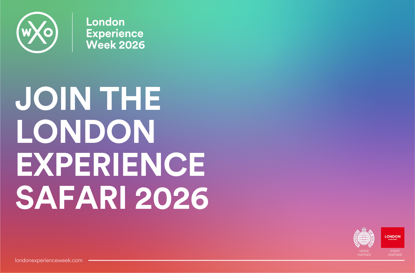 Showcase your experience or venue at London Experience Safari