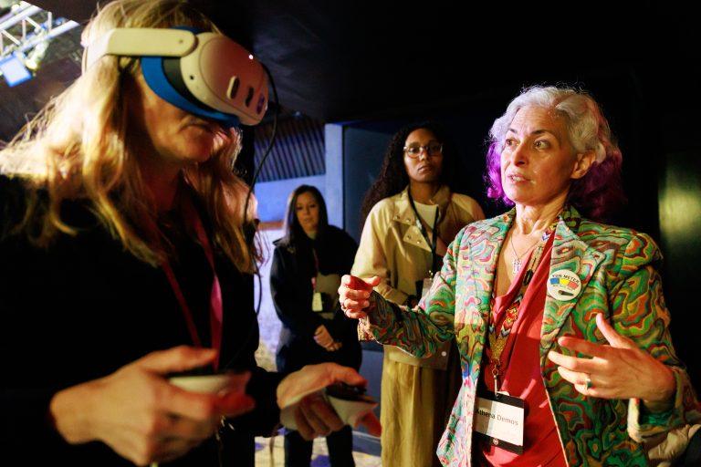Athena Demos demos her award-winning VR recreation of Burning Man.